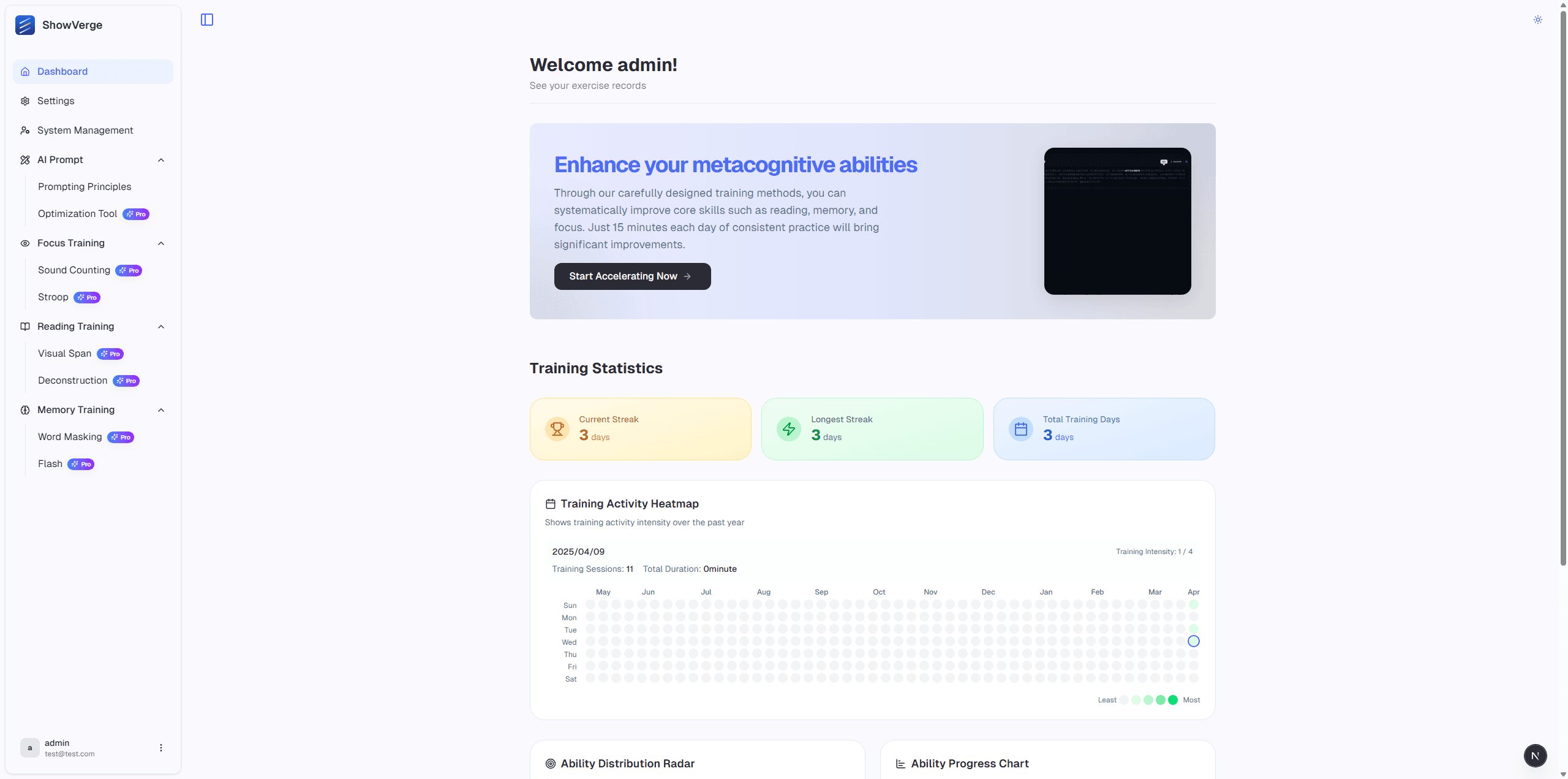 Our application